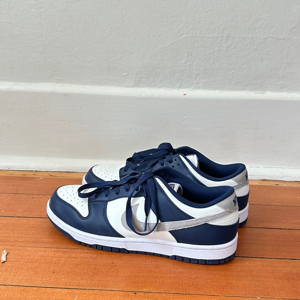 Nike Navy and White Sneakers